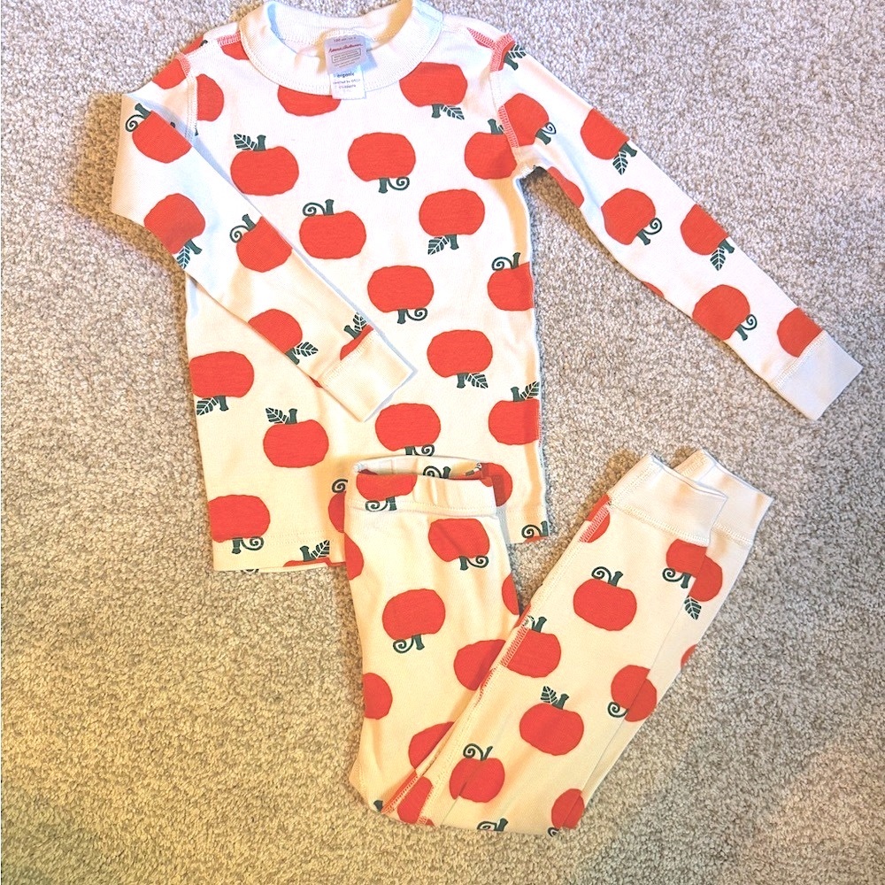 Hanna Andersson Pumpkin Print Pajamas